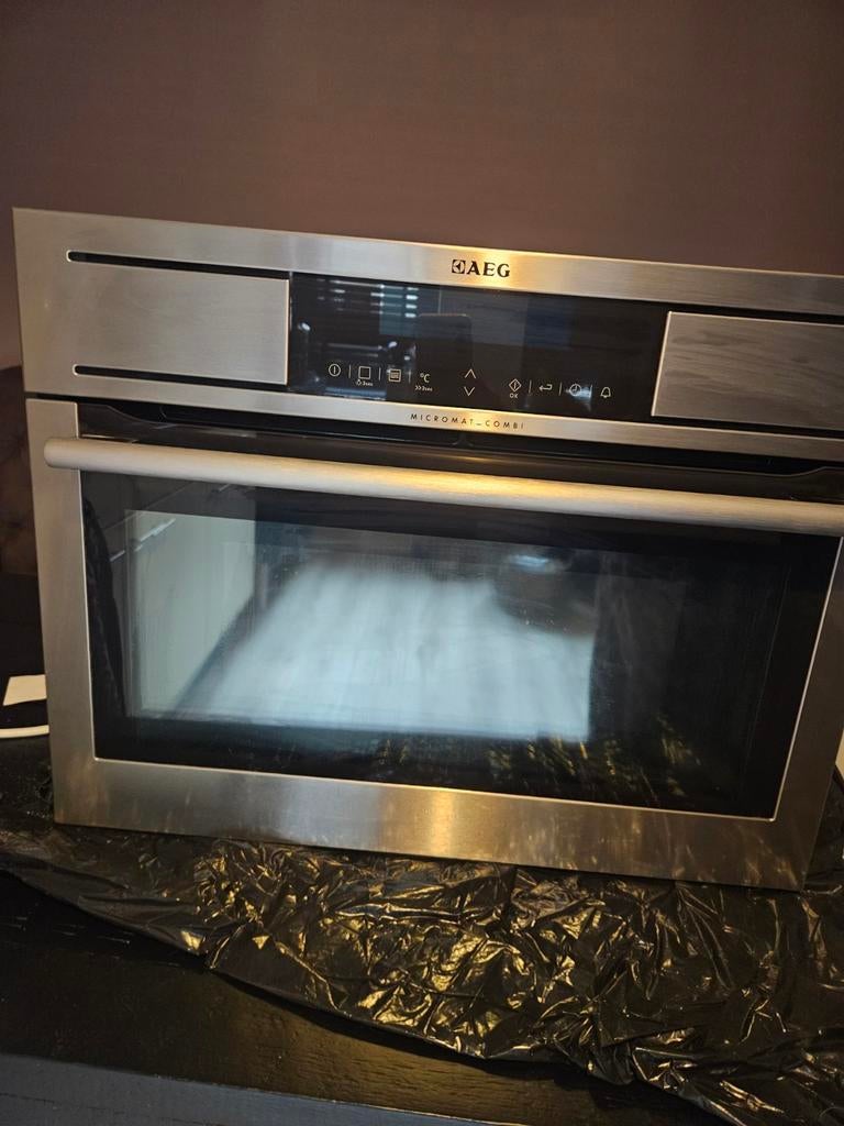 AEG Multi_Mat inbouw combi oven, Ophalen, 25 tot 50 cm, 50 tot 100 cm, Minder dan 100 cm