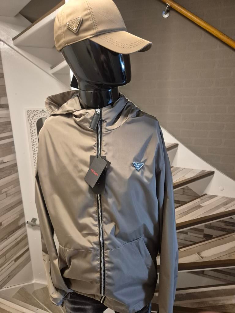 Windbreaker prada met nfc, Ophalen, Nieuw, Zwart