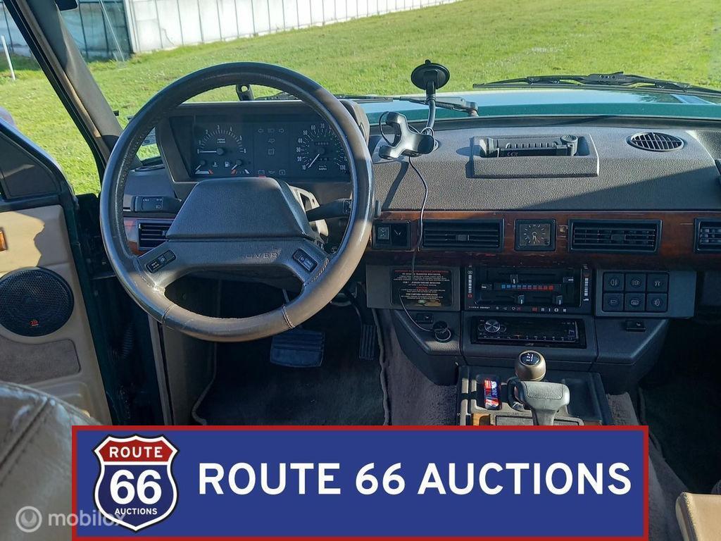 Land Rover Range Rover Vogue SE | 1992 | Route 66 Auctions, Auto's, Oldtimers, Land Rover, Overige carrosserieën, Zwart, Bedrijf