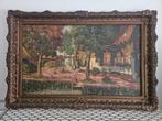 Groot Schilderij Gesigneerd, Antiek en Kunst, Kunst | Schilderijen | Klassiek, Ophalen