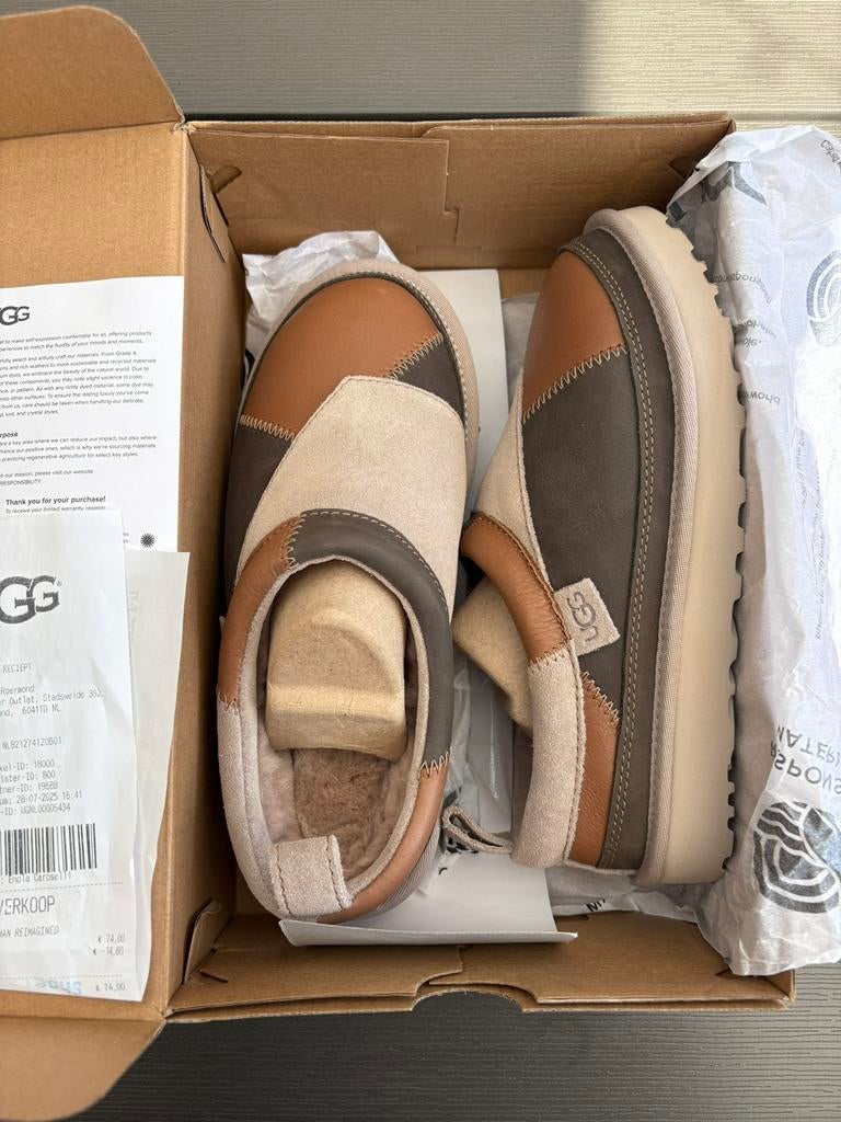UGG Tazzman Reimagined, Kleding | Dames, Schoenen, UGG, Bruin, Instappers, Nieuw