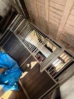 2x paardenbox wand/stalhek 3.00 x 2.10 m met schuifdeur+raam