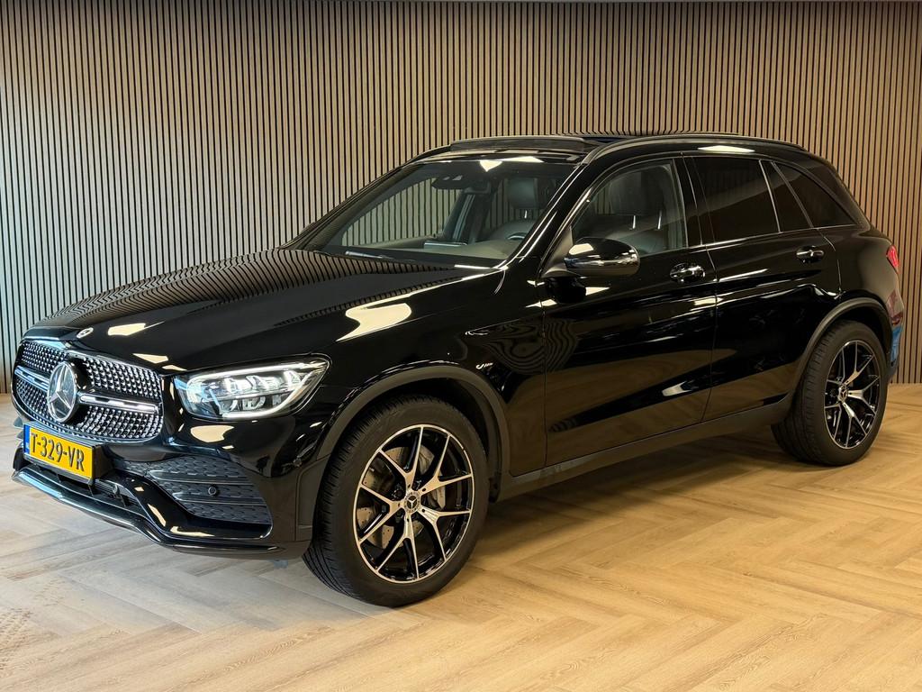 Mercedes-Benz GLC-klasse 200 4MATIC Premium Plus AUT PANORAM, Auto's, Mercedes-Benz, Gebruikt, Euro 6, Leder en Stof, Vierwielaandrijving