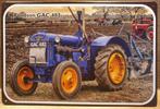Fordson AC4 tractor reclamebord van metaal wandbord deco, Ophalen of Verzenden, Nieuw, Auto's