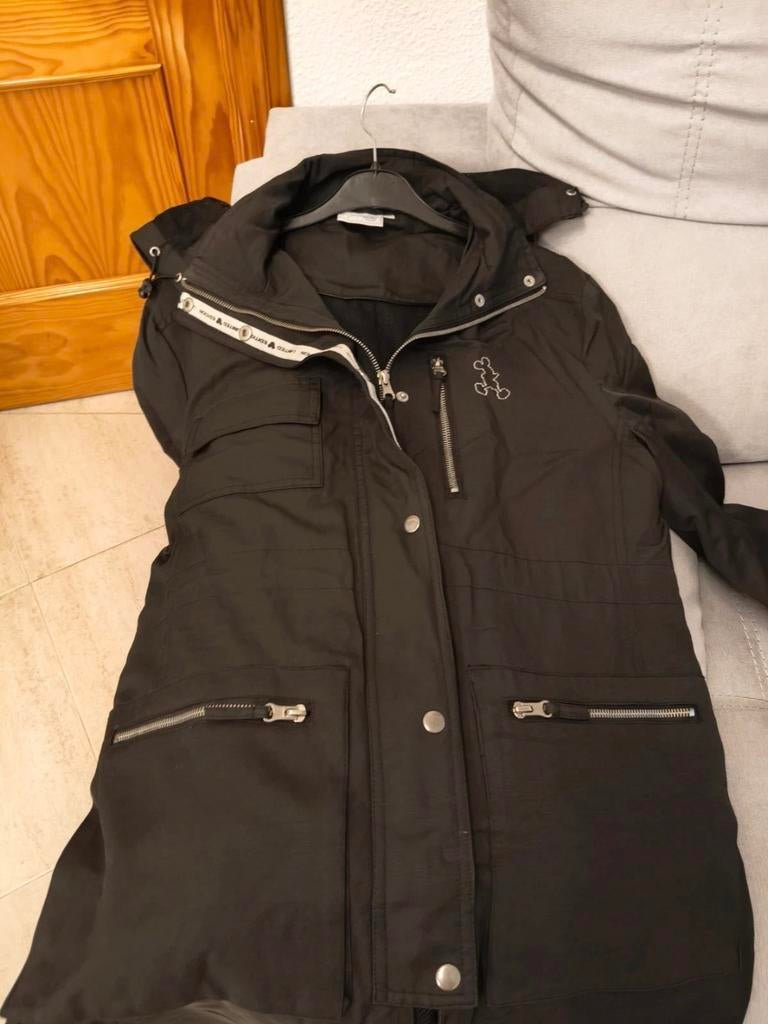 Disneyland Parijs jas zwart - valt als maat S, Disney, Zwart, Ophalen of Verzenden, Maat 36 (S)