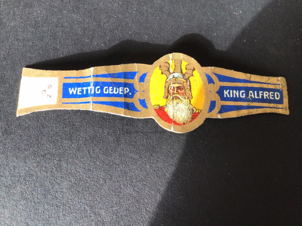 King Alfred, Ophalen of Verzenden, Gebruikt, Sigarenbandjes