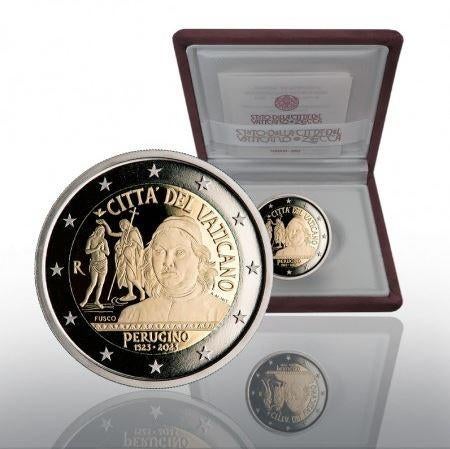 2 euro Vaticaan 2023 - Pietro Perugino (Proof), Ophalen of Verzenden, Vaticaanstad, 2 euro, Setje