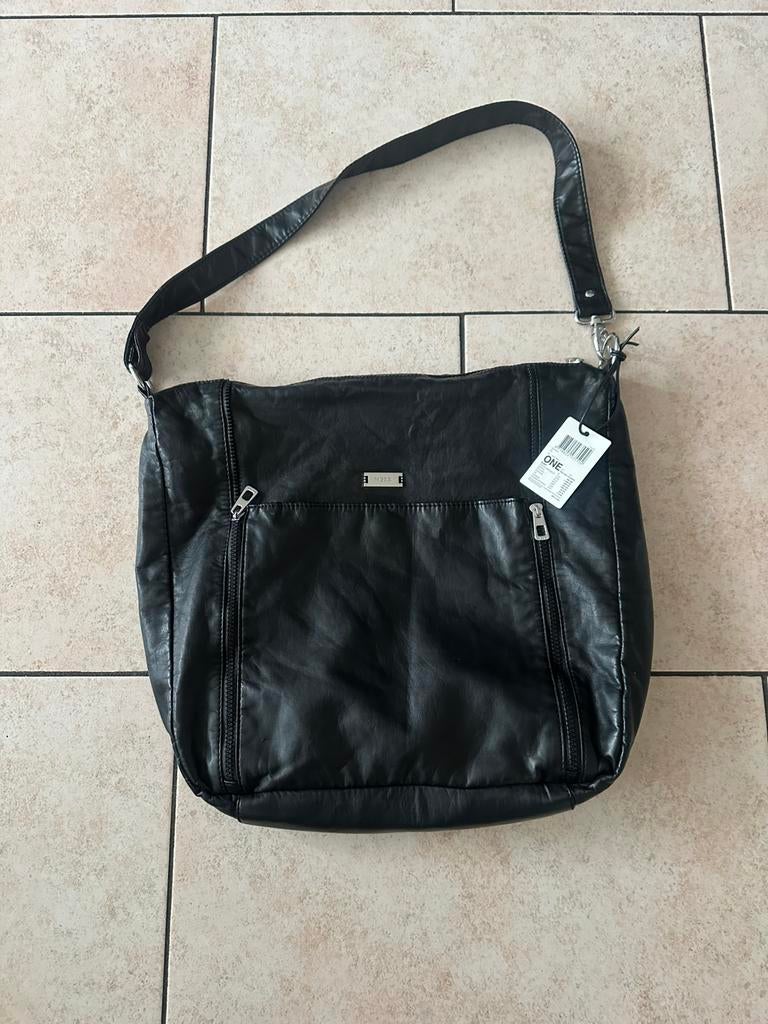 Mexx Zwarte Handtas/Schoudertas - nieuw!, Ophalen of Verzenden, Nieuw, Zwart, Handtas