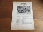 Vraagbaak Peugeot 203, 203 L, 203 U 1956 - 1960, Auto diversen, Handleidingen en Instructieboekjes, Ophalen of Verzenden