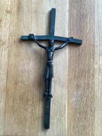 Cruzifix brons modern kruisbeeld, Ophalen of Verzenden, Zo goed als nieuw, Beeld(je)