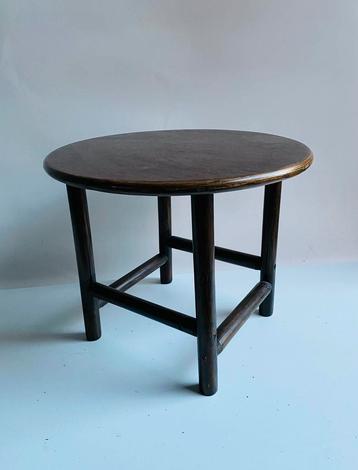 Manou / rotan bijzettafel , jaren 80 beschikbaar voor biedingen