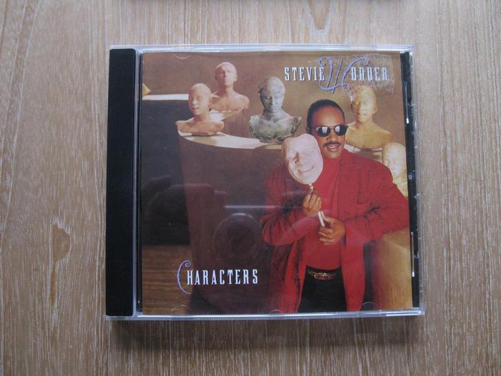 CD Stevie Wonder - Characters Michael Jackson, Cd's en Dvd's, Cd's | Pop, Zo goed als nieuw, 1980 tot 2000, Ophalen of Verzenden