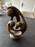 Vintage Stenen Happy Family beeld beeldje kunst, Ophalen of Verzenden