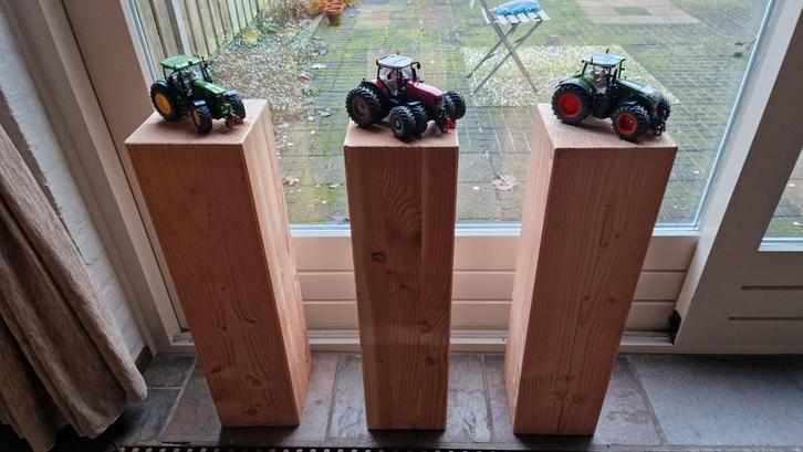 Houten sokkels - douglas, Huis en Inrichting, Woonaccessoires | Zuilen en Pilaren, Nieuw, Ophalen