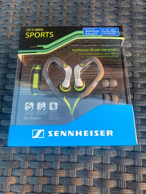 Nieuw sennheiser OCX 686G sports, oordopjes, Telecommunicatie, Mobiele telefoons | Oordopjes, Nieuw, In gehoorgang (in-ear), Ophalen of Verzenden