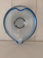Murano asbak glas blauw transparant, Ophalen of Verzenden