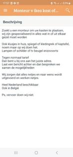 Monteur nodig v ikea pax of ander merk, Eén persoon, Cadeaubon