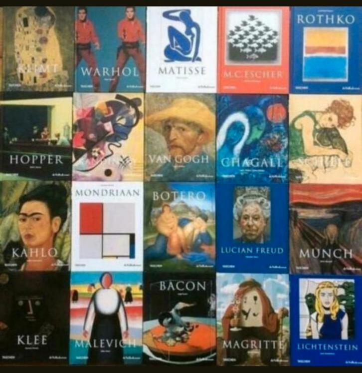 Moderne Meesters 20-delig COMPLEET! Taschen hardcover., Boeken, Kunst en Cultuur | Beeldend, Zo goed als nieuw, Verzenden