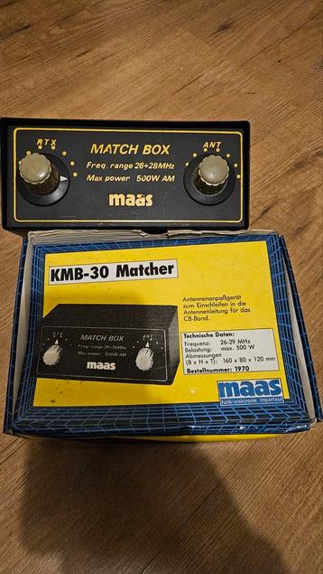 Maas Match Box KMB-30 Antenne Aanpasser 27mc beschikbaar voor biedingen