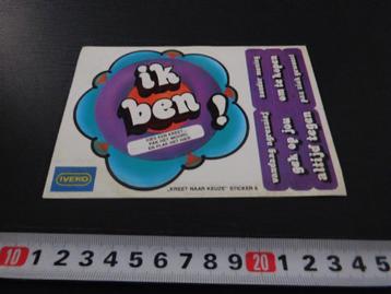 sticker IVEKO Ik ben !  Sticker 6  AC878*  beschikbaar voor biedingen