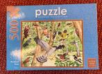 Puzzel met 500 houten stukjes BOSVOGELS, Ophalen of Verzenden, 500 t/m 1500 stukjes, Zo goed als nieuw