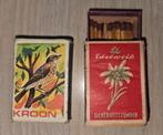 Vintage Lucifers - Kroon & Edelweiss, Ophalen of Verzenden, Gebruikt