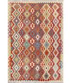 Handgeweven Afghaanse Kelim Vloerkleed – 299x204 cm, Ophalen of Verzenden