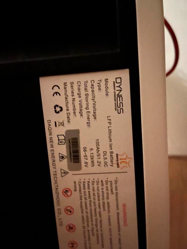 Thuisbatterij, Computers en Software, Accu's en Batterijen, Zo goed als nieuw, Ophalen