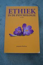 Ethiek in de psychologie, Ophalen of Verzenden, Zo goed als nieuw, Sociale psychologie, Jacqueline Rothfusz