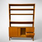 Vintage boekenkast uit Zweden, Huis en Inrichting, Kasten | Boekenkasten, Gebruikt, 100 tot 150 cm, Mid-century | Vintage | Scandinavisch design