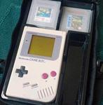 Gameboy Classic met 3 games in schoudertas, Spelcomputers en Games, Spelcomputers | Nintendo Game Boy, Ophalen of Verzenden, Zo goed als nieuw