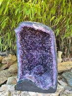 ~Voorjaarsuitverkoop~ donker paarse Amethist Geode, Ophalen of Verzenden, Mineraal