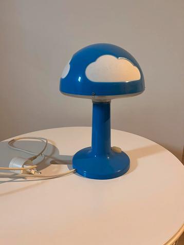 Blauwe Lamp - Bureau/Nachtkastje beschikbaar voor biedingen