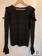Nikkie Ruffle Top - Maat 42 - Uitstekende staat, Zwart, Maat 42/44 (L), Zo goed als nieuw, Nikkie
