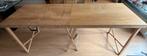 Inklapbare houten massagetafel, Sport en Fitness, Massageproducten, Ophalen, Zo goed als nieuw, Massagetafel