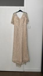 Creme kleur jurk, Ophalen of Verzenden, Zo goed als nieuw, Beige