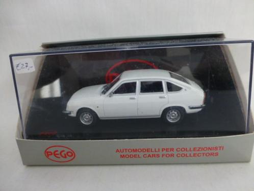 Pego Lancia Beta Berlina wit VAN 27,- NU 22.50, Hobby en Vrije tijd, Modelauto's | 1:43, Nieuw, Auto, Overige merken, Ophalen of Verzenden