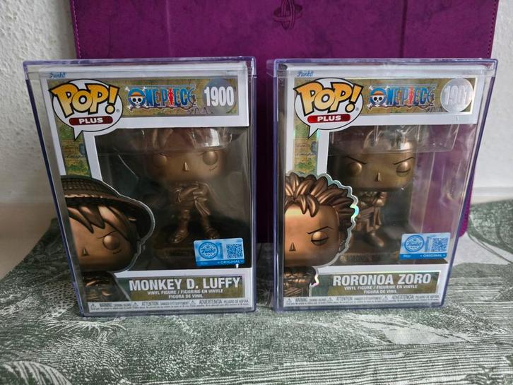 Funko POP! One Piece Monkey D. Luffy & Roronoa Zoro BRONZE, Verzamelen, Poppetjes en Figuurtjes, Nieuw, Ophalen of Verzenden