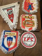 Vaantjes emblemen 5x oa ajax psv haarlem, Verzamelen, Ophalen of Verzenden, Gebruikt, Ajax, Poster, Plaatje of Sticker