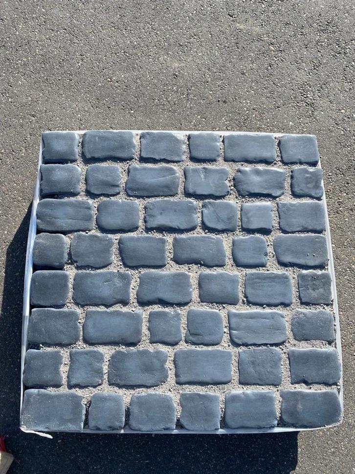 Courtstones marshalls Belgian Blue, Tuin en Terras, Tegels en Klinkers, Nieuw, Overige typen, Beton, 10 m² of meer, Ophalen