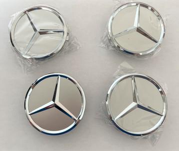 naafdoppen 75 mm Mercedes per 4 stuks nieuw beschikbaar voor biedingen