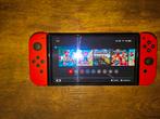 Nintendo switch oled mario editie  plus 7 spellen en meer, Met games, Met 2 controllers, Zo goed als nieuw, Switch OLED