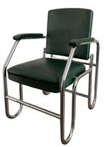 Bauhaus jaren 30 vintage kappersstoel, Antiek en Kunst, Antiek | Meubels | Stoelen en Banken, Ophalen