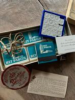 Vintage Het Parool Reclame Objecten, Verzamelen, Ophalen, Gebruikt, Reclamebord