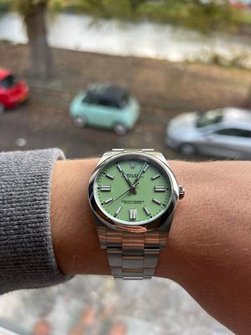 Rolex Oyster Perpetual 41 - Pistachio beschikbaar voor biedingen