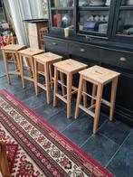 5 x vintage Ikea Nilsolle barkrukken, Huis en Inrichting, Barkrukken, 2 krukken, Ophalen, 60 tot 90 cm