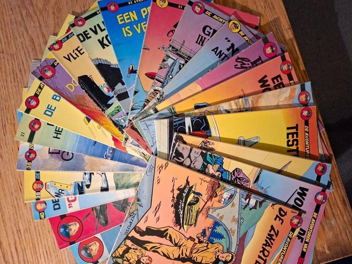 Buck Danny partij 22x Charlier Hubinon ook los te koop ruil, Boeken, Stripboeken, Gelezen, Meerdere stripboeken, Ophalen of Verzenden