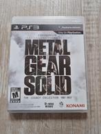 Metal gear solid legacy collection PS3, Role Playing Game (Rpg), Ophalen of Verzenden, Zo goed als nieuw