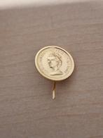 Vintage speldje herdenking kroning Elizabeth II, Gebruikt, Ophalen of Verzenden, Onbekend, Onbekend