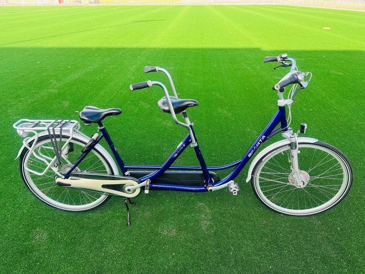 Sparta double X tandem 7 Nexus 54cm, Fietsen en Brommers, Fietsen | Dames | Damesfietsen, Gebruikt, Sparta, Versnellingen, 53 tot 56 cm